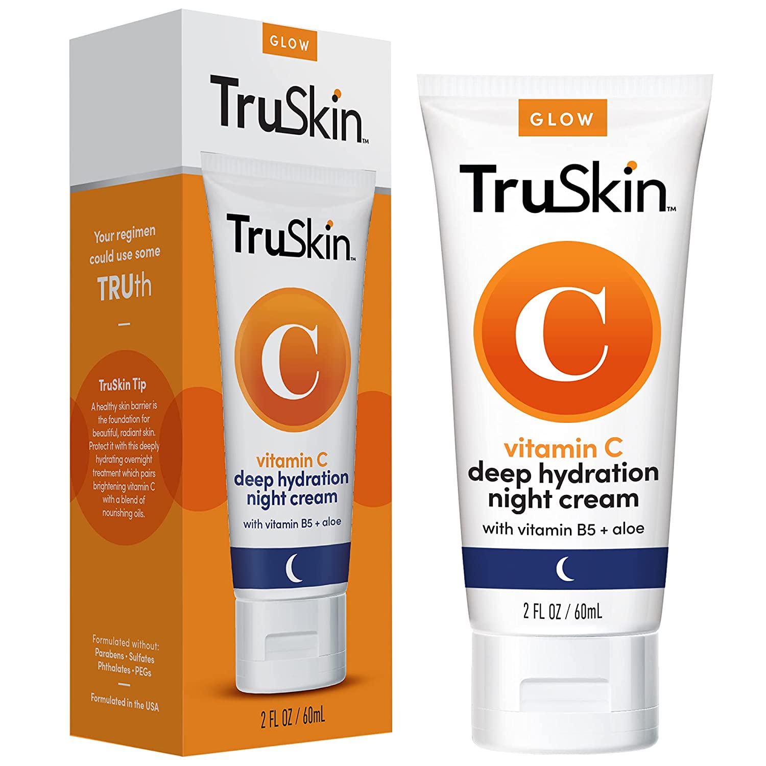 Review of TruSkin Vitamin C Night Cream, a Collagen Supporting Blend