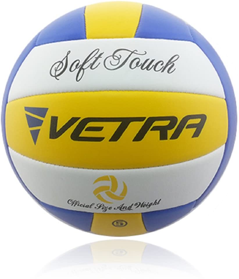 VETRA Volleyball Soft Touch Volley Ball Official (Size 5)