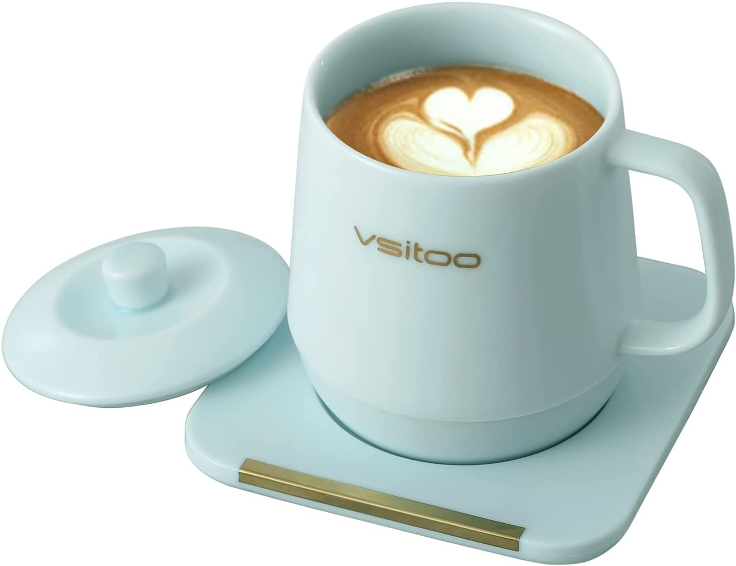 Review of VSITOO Coffee Mug Warmer & Mug Set