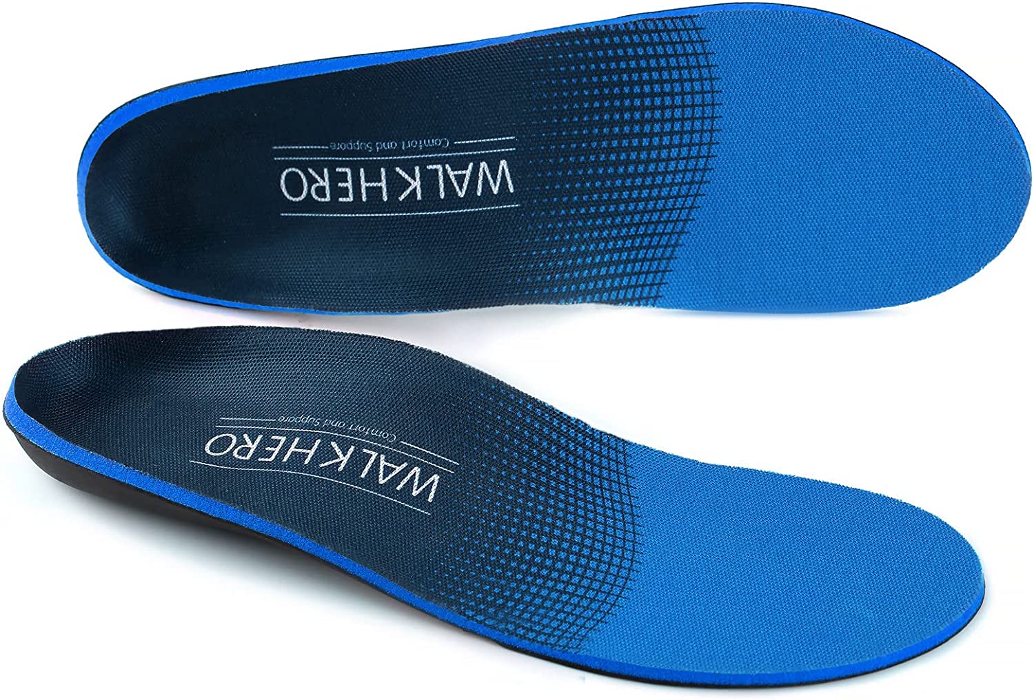 Review of WALKÂ·HERO Plantar Fasciitis Feet Insoles Arch Supports Orthotics Inserts
