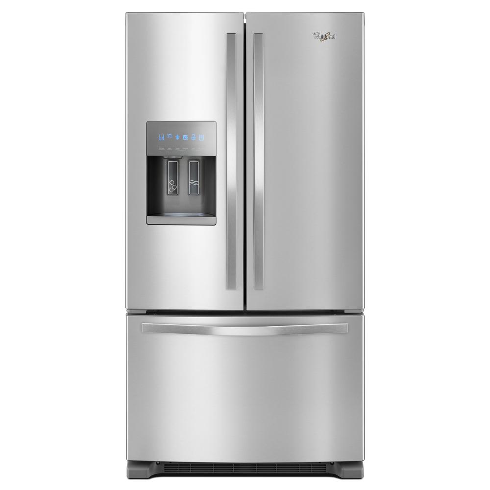 Review of Whirlpool 25 cu. ft. French Door Refrigerator in Fingerprint-Resistant Stainless Steel