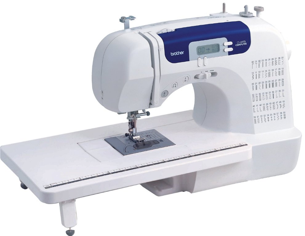 Brother CS6000i 60-Stitch Computerized Sewing Machine with Wide Table