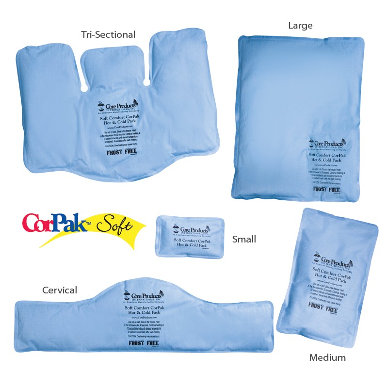 CorPak Soft Comfort Frost-Free Hot/Cold Packs