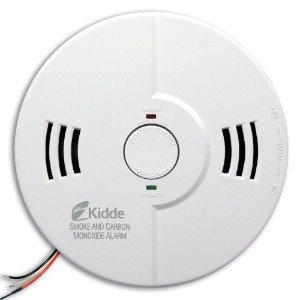 Kidde KN-COSM-IB Hardwire CO and Smoke Alarm with Battery Backup and Voice Warning, Interconnectable