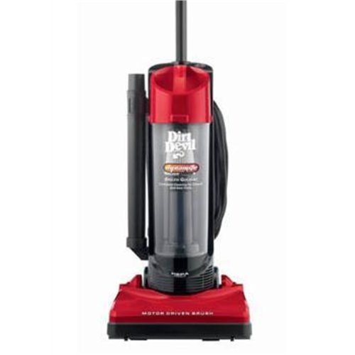 Review of Dirt Devil Dynamite Bagless Upright with On-Board Tools - M084650RED