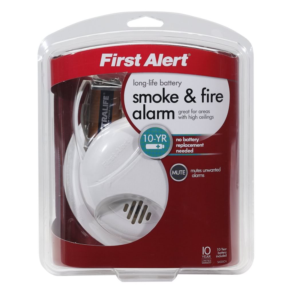 Review of - First Alert SA320CN Double Sensor Battery-Powered Smoke and Fire Alarm