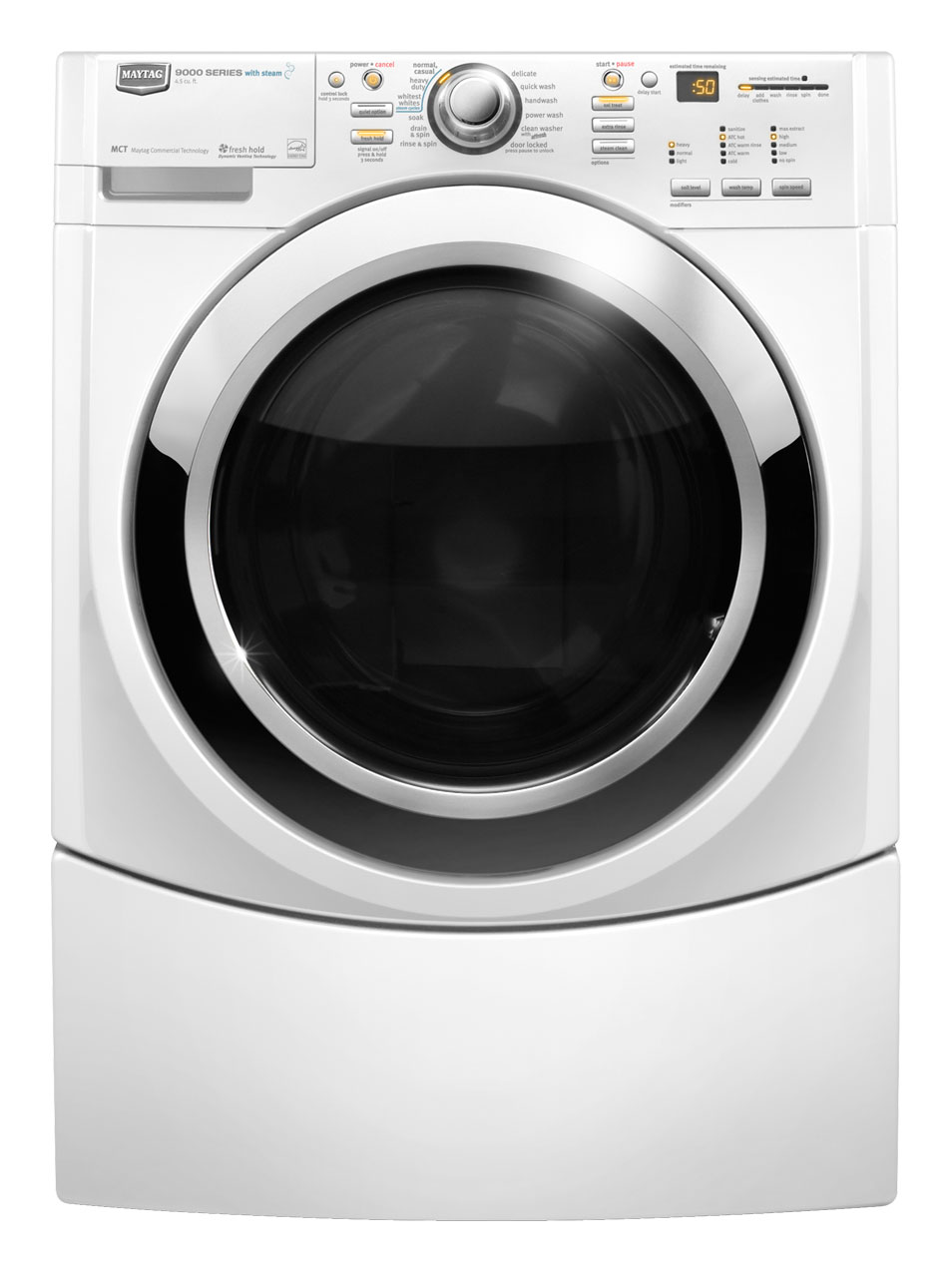 Maytag Performance 3.9 cu ft High-Efficiency Front-Load Washers (White) ENERGY STAR (Model #: MHWE950WW)