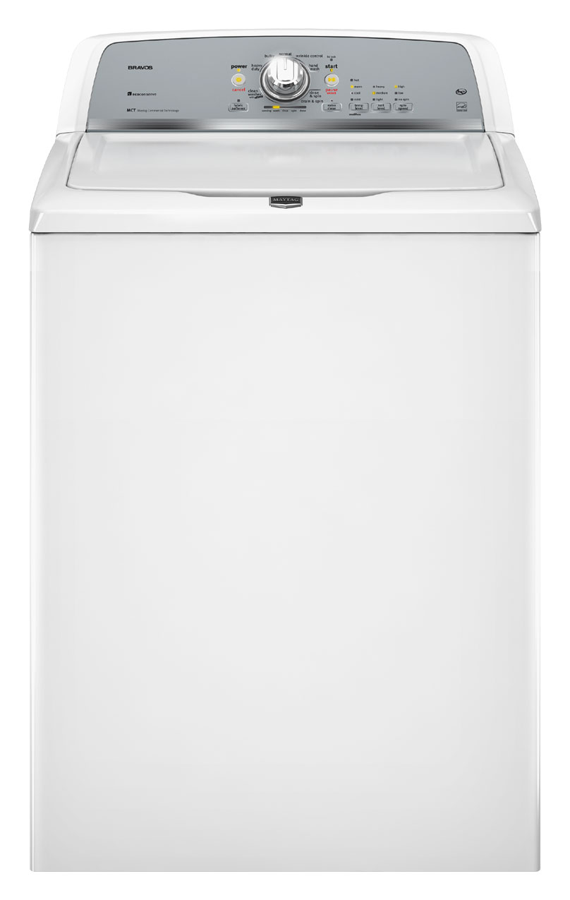 Review of Maytag Bravos 3.6 cu ft High-Efficiency Top-Load Washer (White) ENERGY STAR (Model: MVWX500XW)