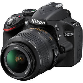Review of Nikon D3200 Digital SLR Camera with 24.2 Megapixels and 18-55mm Lens