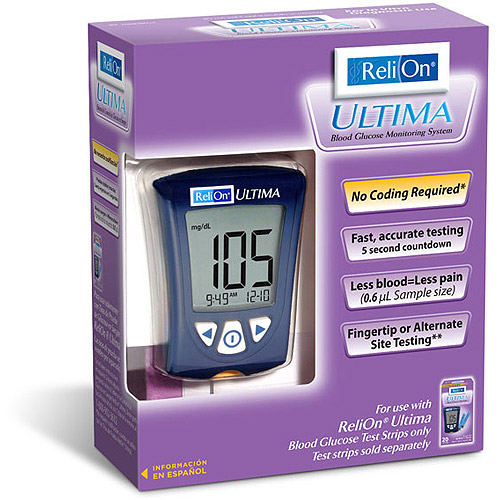 ReliOn Ultima Blood Glucose Monitor