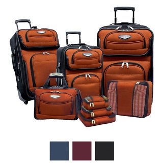 Review of Travel Select by Traveler's Choice Amsterdam II 8-piece Deluxe Packing Luggage Set