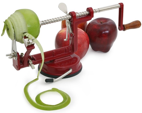 Review of Victorio VKP1010 Apple and Potato Peeler, Suction Base