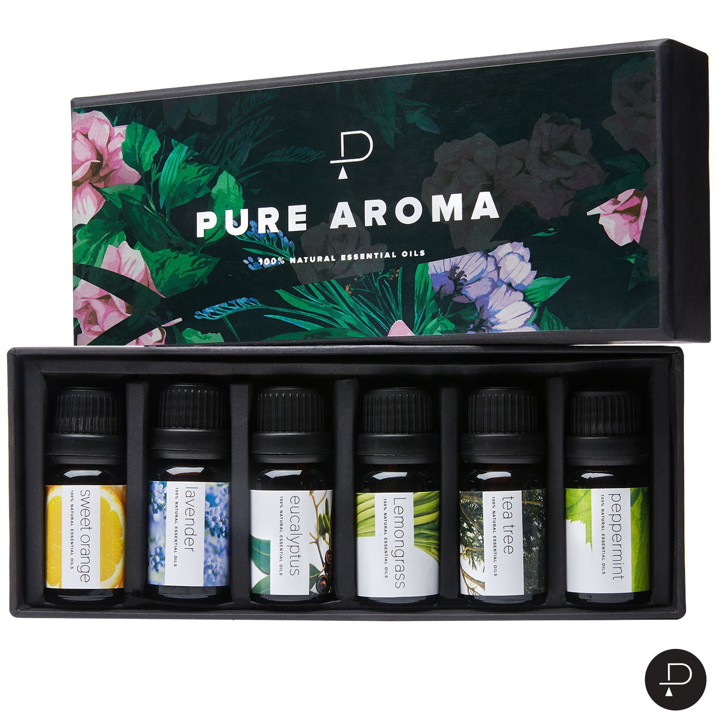 Review of Aromatherapy Oils Gift Set - 6 Pack 10ml Essential Oils by PURE AROMA