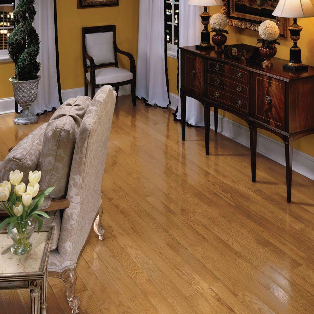 Bruce Plano Marsh Oak 3/4 in. Thick x 2-1/4 in. Wide x Varying Length Solid Hardwood Flooring (20 sq. ft. / case)