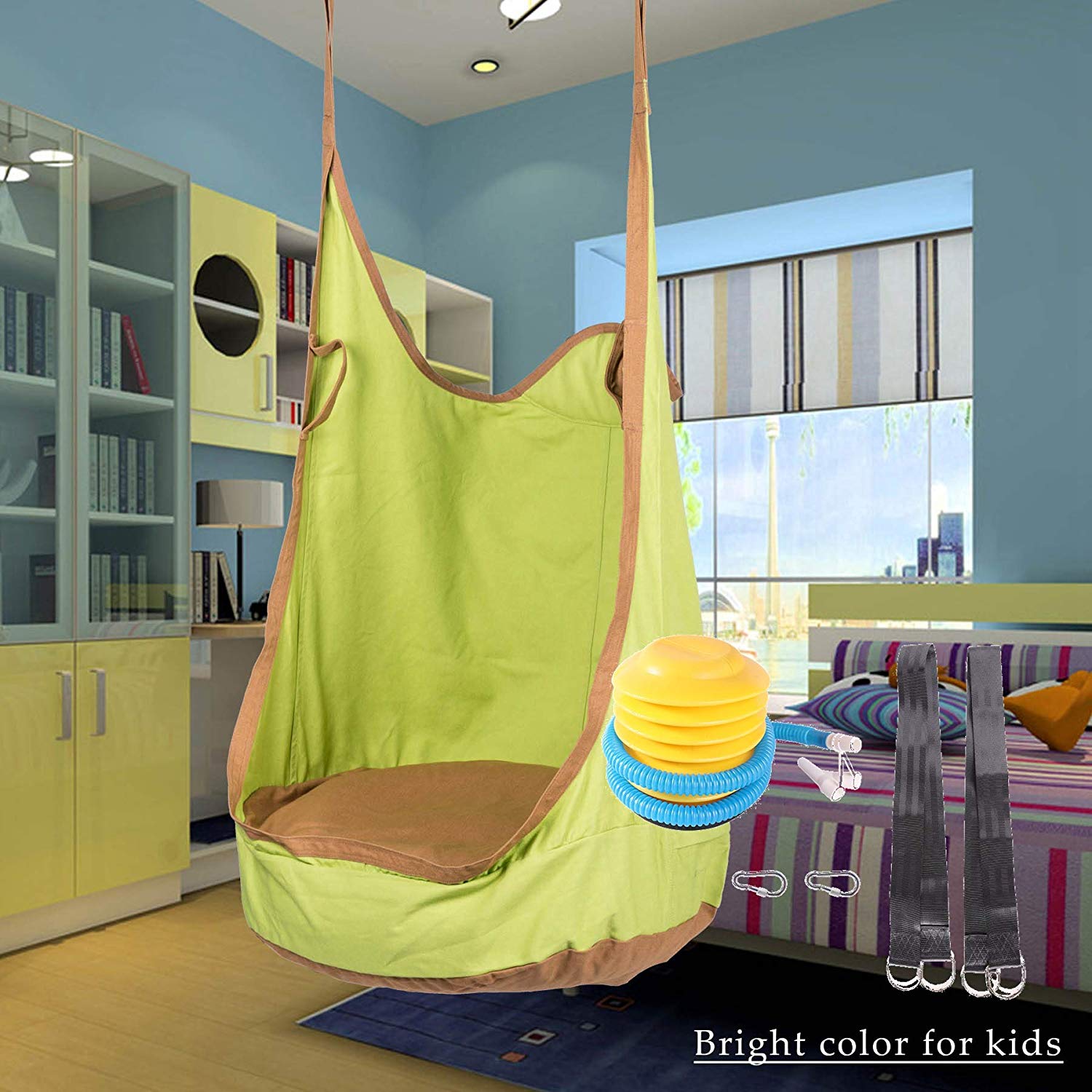 Review of CO-Z Kids Pod Swing Seat Child Hanging Hammock Chair