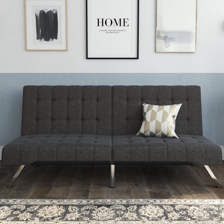 Review of DHP Emily Convertible Futon Sofa Couch, Multiple Finishes