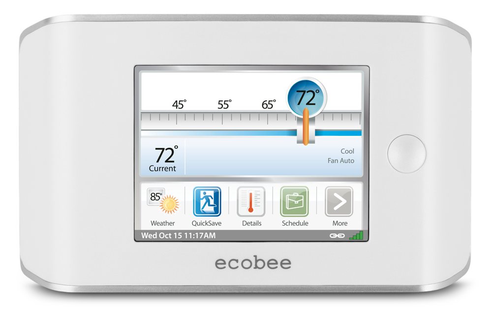 Review of ecobee EB-STAT-02 Smart Thermostat 4 Heat-2 Cool with Full Color Touch Screen