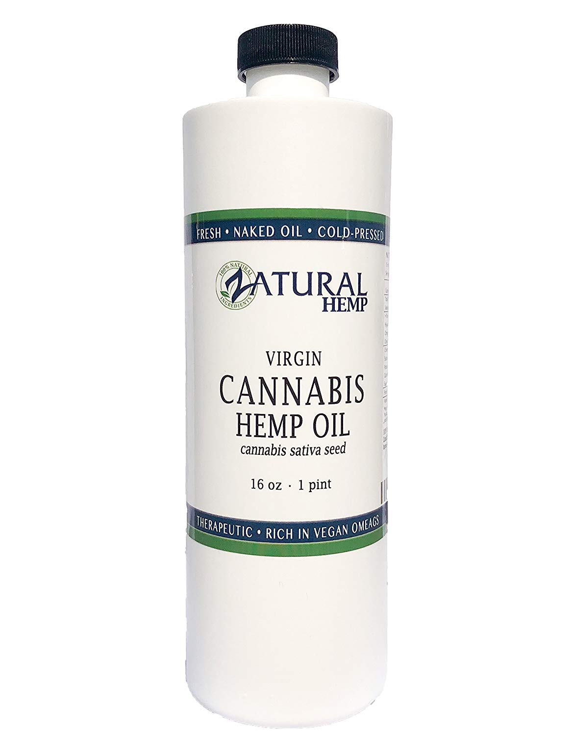 Review of Hemp Oil Virgin, Cold-Pressed 100% Pure , No Fillers or Additives, Therapeutic Grade by NakedOil