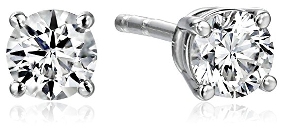 Review of IGI-Certified 18k Gold Round Cut Diamond Stud Earrings (1/4 - 4 cttw, H-I Color, SI1-SI2 Clarity)