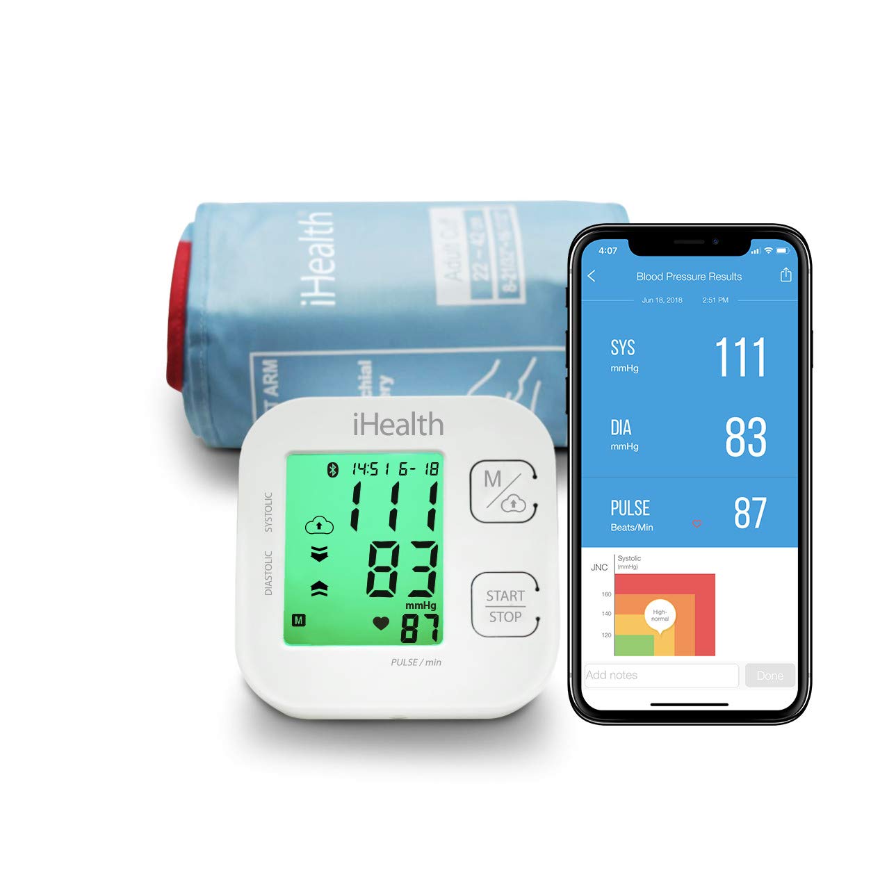 Review of iHealth Track Wireless Bluetooth Blood Pressure Monitor Cuff
