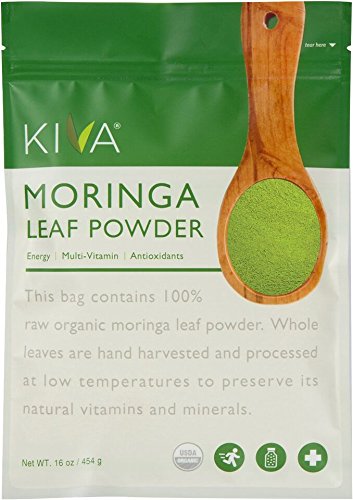 Review of Kiva Organic Moringa Leaf Powder - Non-GMO and RAW - (1 Pound)
