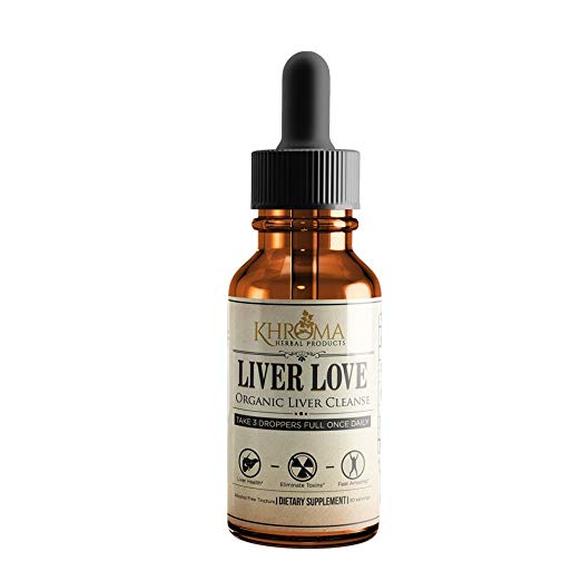Review of Liver Love - Organic Liver Cleanse - 2 oz Liquid Dietary Supplement - Alcohol Free
