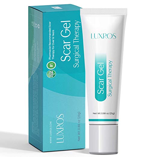 Review of LUXROS Advanced Surgical Scar Remover Gel for Old and New Scars - Medical Grade Silicone Gel