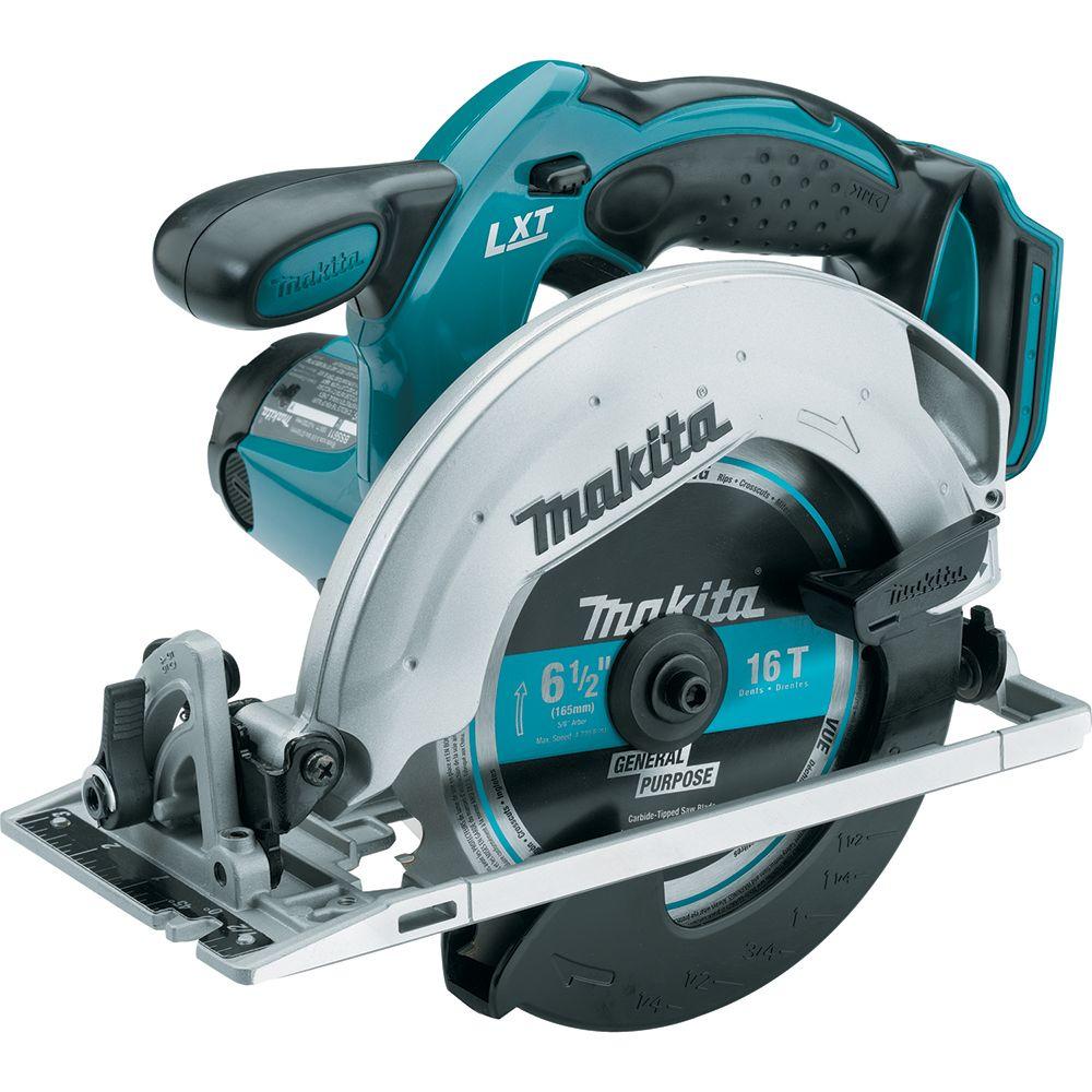 Review of Makita 18-Volt LXT Lithium-Ion Cordless 6-1/2 in. Lightweight Circular Saw and General Purpose Blade