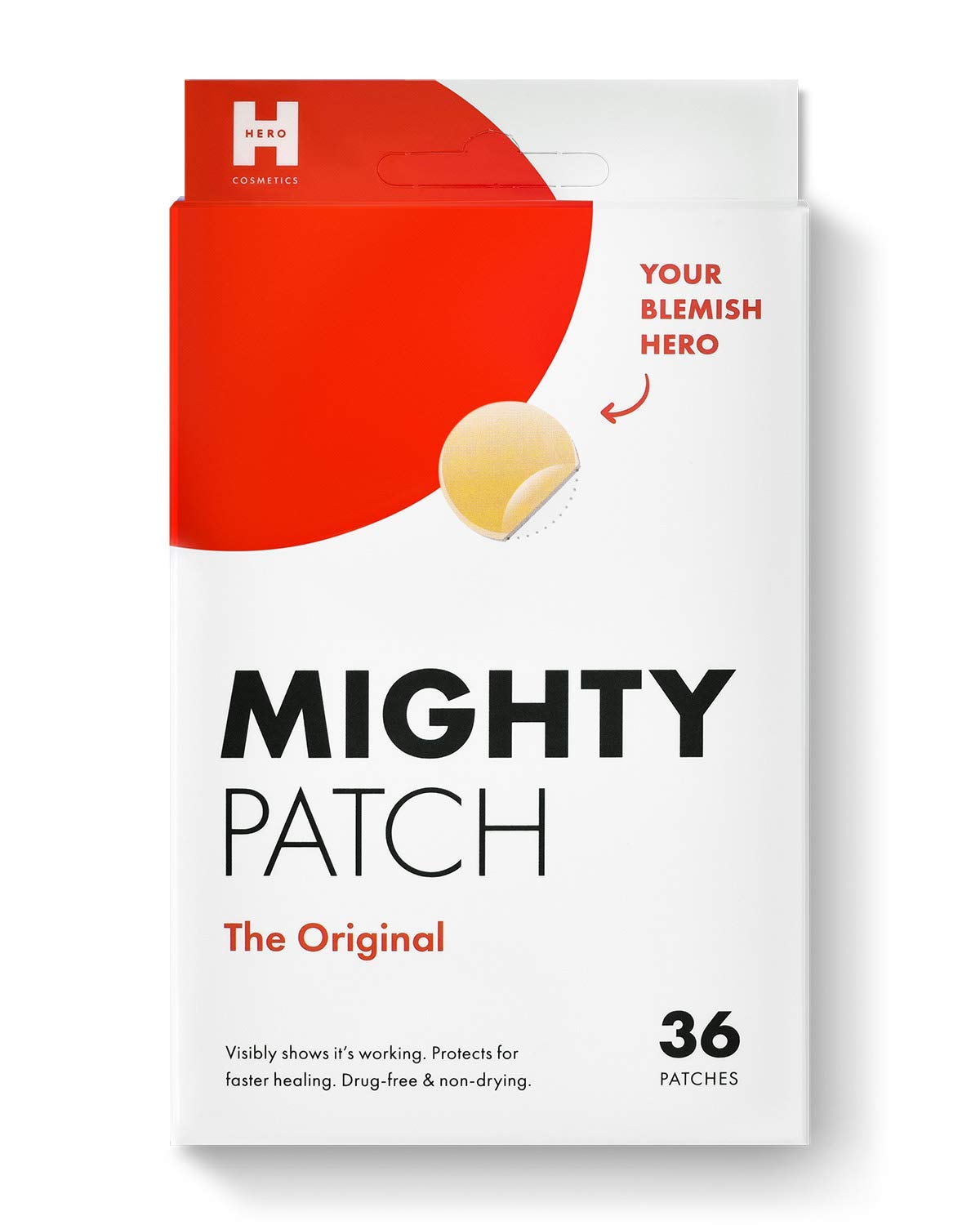 Review of Mighty Patch Original - Hydrocolloid Acne Pimple Patch (36 Count)