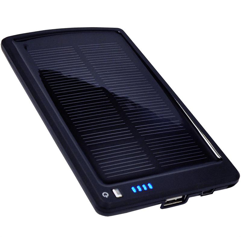 Opteka BP-SC4000 Ultra Thin Solar Powered High Capacity (4000mAh) Backup Battery and Charger