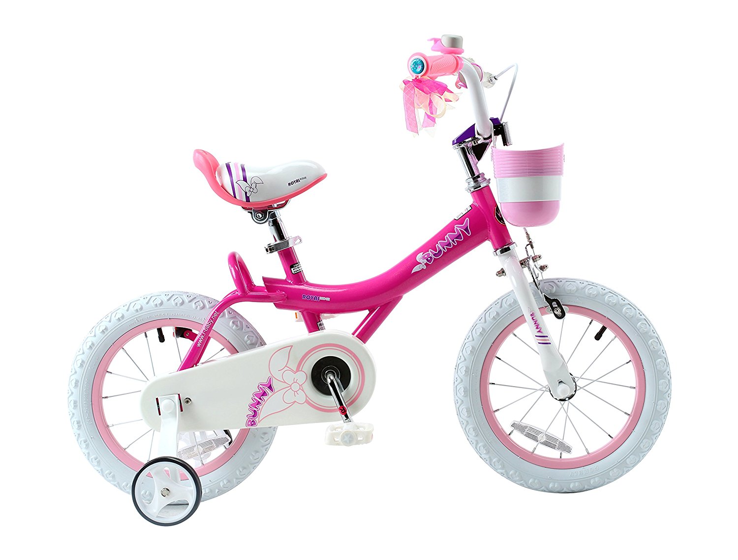 RoyalBaby Jenny & Bunny Girl's Bike with basket