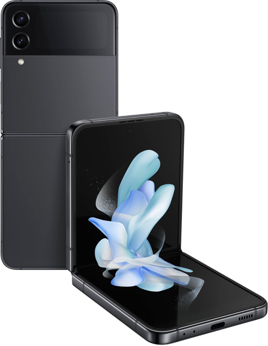Samsung - Galaxy Z Flip4 128GB - Graphite (T-Mobile)