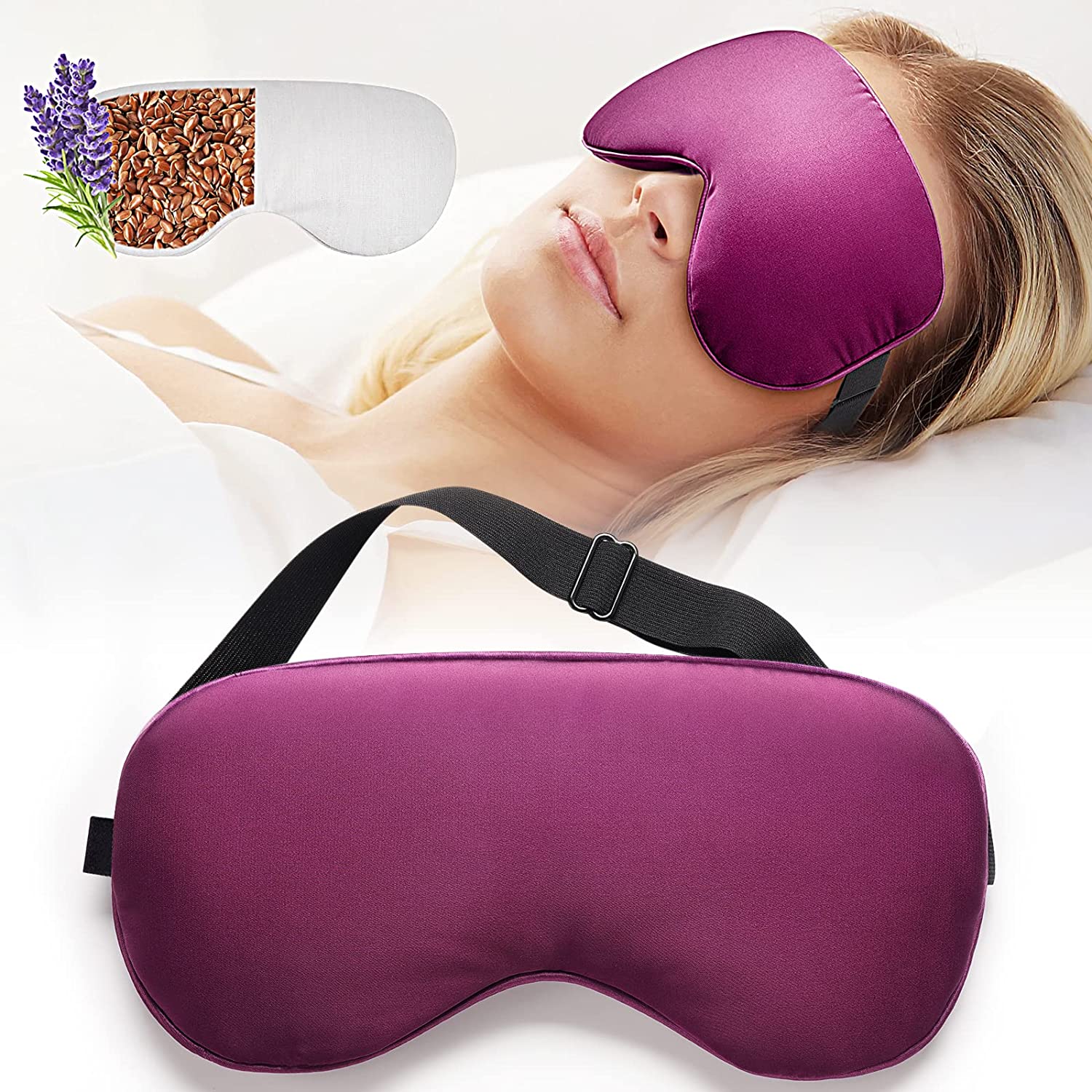 Review of YFONG Eye Mask for Dry Eyes, Moist Heated Microwave Activated