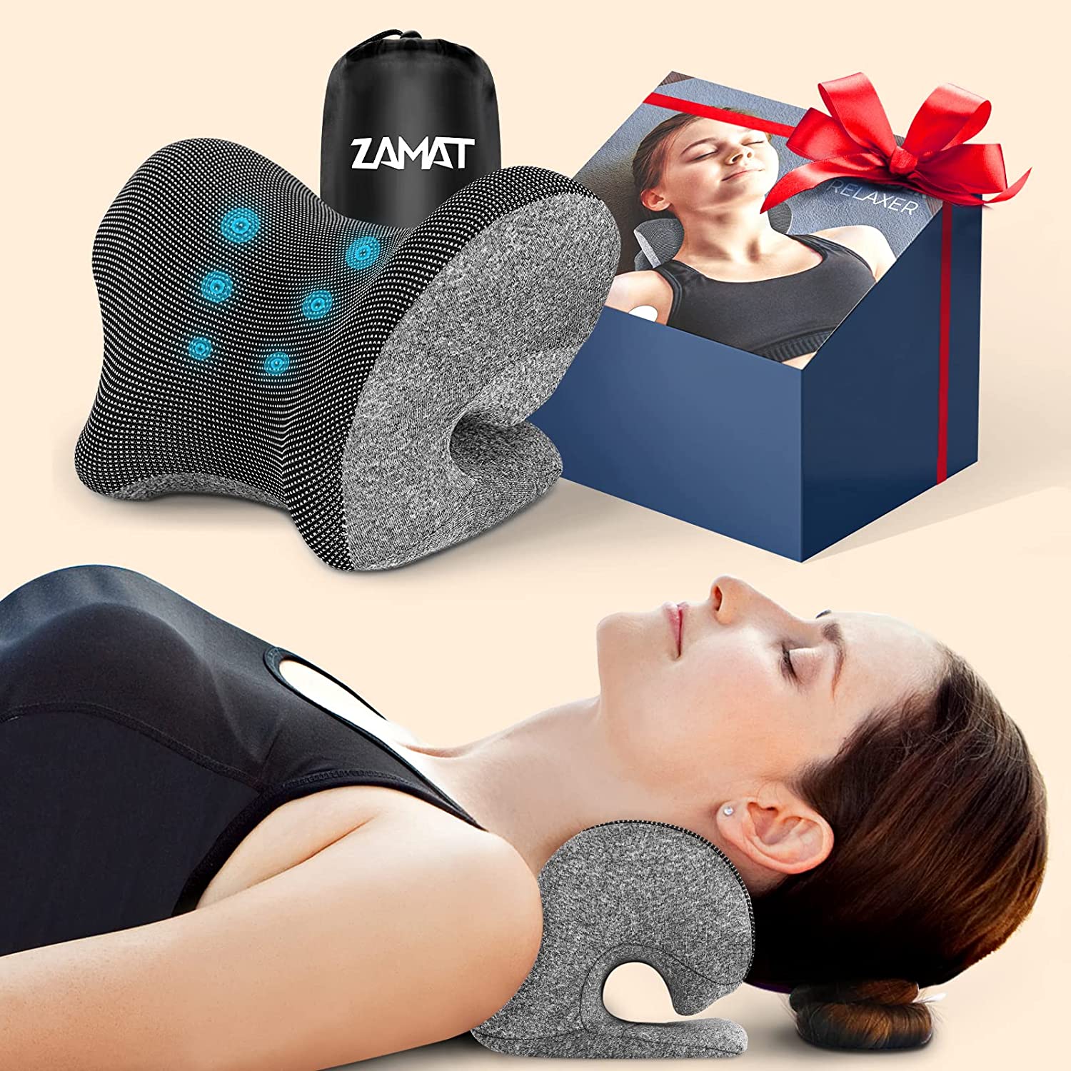 Review of ZAMAT Neck and Shoulder Relaxer with Magnetic Therapy Pillowcase